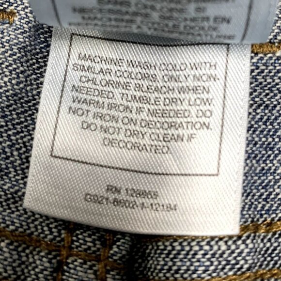 Disney Parks WDW Jeans Womens 6 Mickey Mouse Embroidered Pockets Straight Leg - Picture 13 of 15